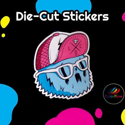 ColorFlow | Custom Vinyl Stickers | Die Cut | Circle | Square | Rectangle | Glossy Matte Finish