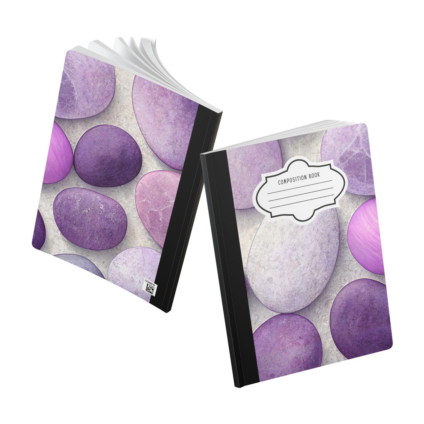 Lavender Stone Composition Notebook | College Ruled Journal