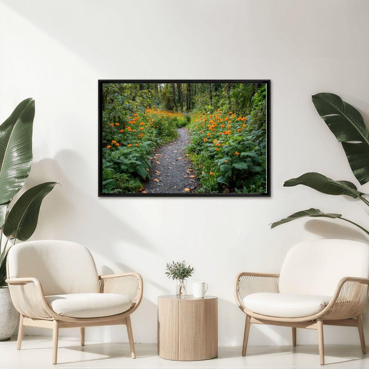 Forest Path Wooden Jigsaw Puzzle | Nature Art for Adults and Kids