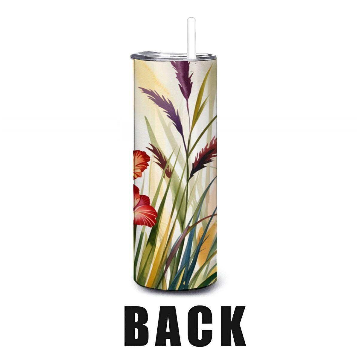 Wildflower Meadow Tumbler | 20oz Stainless Steel Insulated Coffee Cup