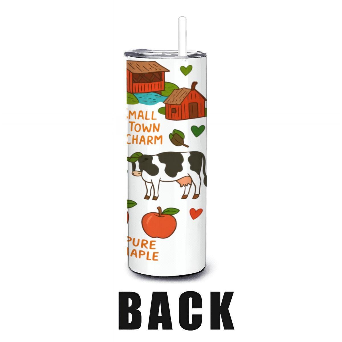 Vermont Travel Tumbler | Green Mountain Maple Syrup Design