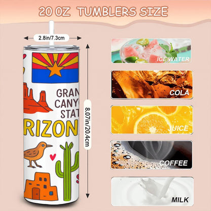 Arizona Grand Canyon Tumbler | Wild Southwest Travel Cup