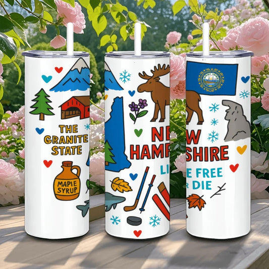 New Hampshire Tumbler | Granite State Travel Mug