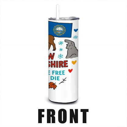 New Hampshire Tumbler | Granite State Travel Mug