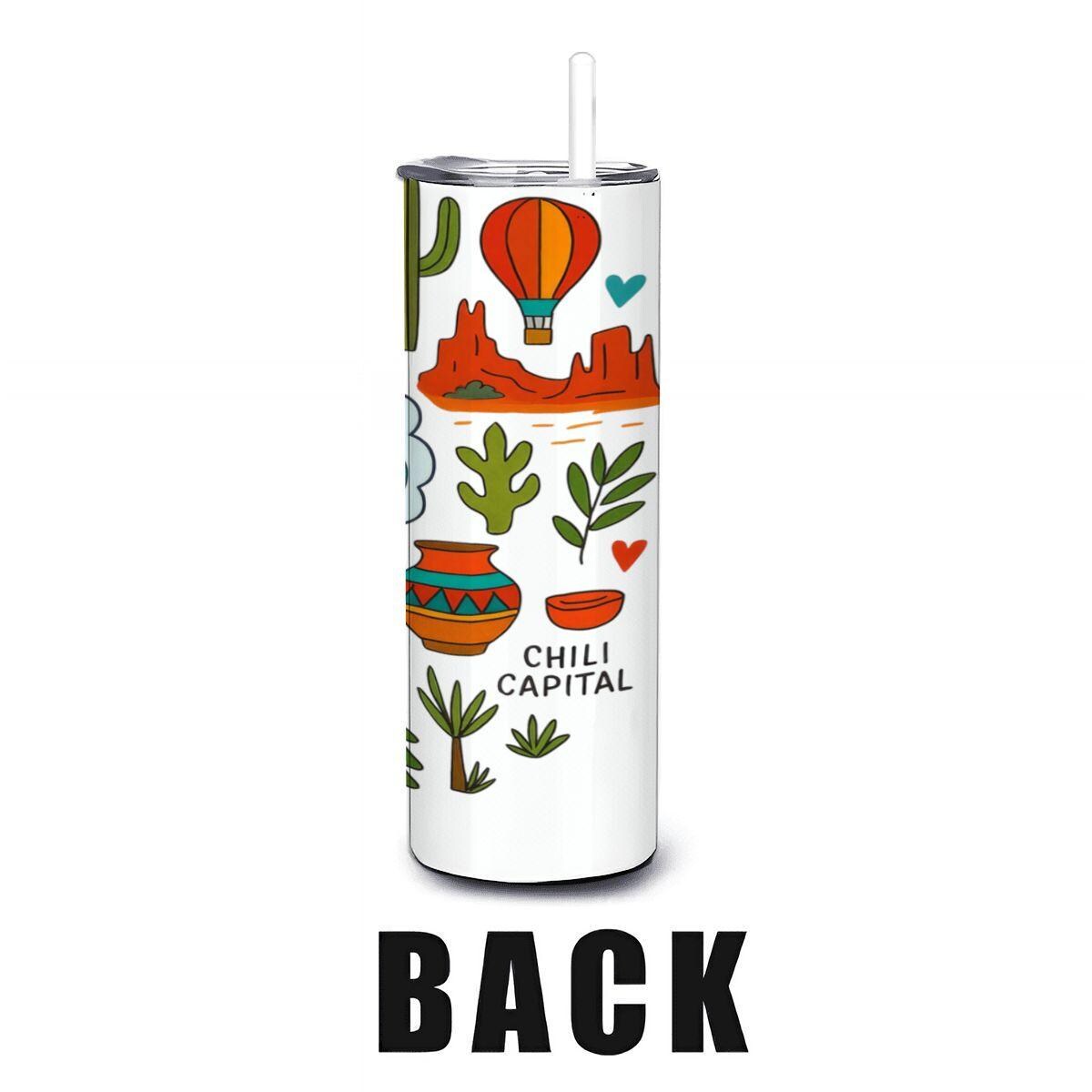 New Mexico Tumbler | Land of Enchantment 20oz Stainless Steel Travel Mug