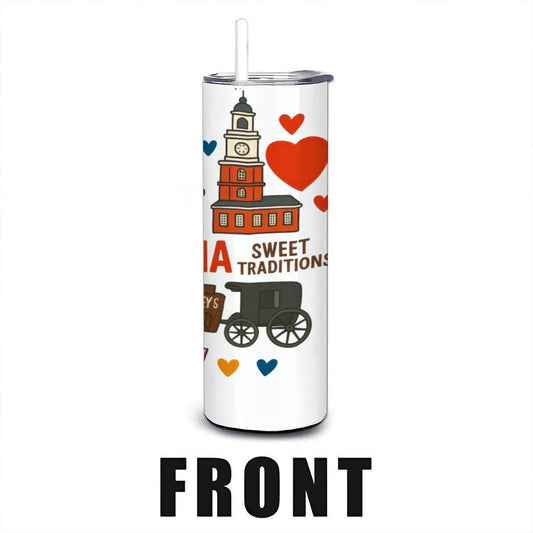 Pennsylvania State Pride Tumbler | 20oz Stainless Steel Travel Mug