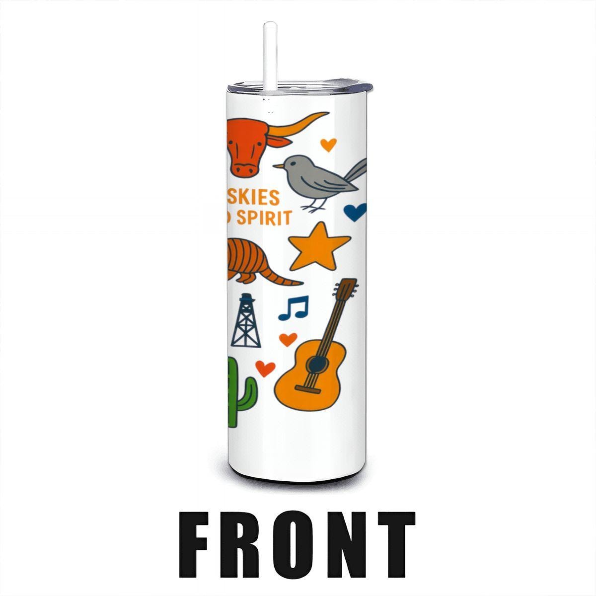 Texas Pride Tumbler | 20oz Stainless Steel Travel Mug