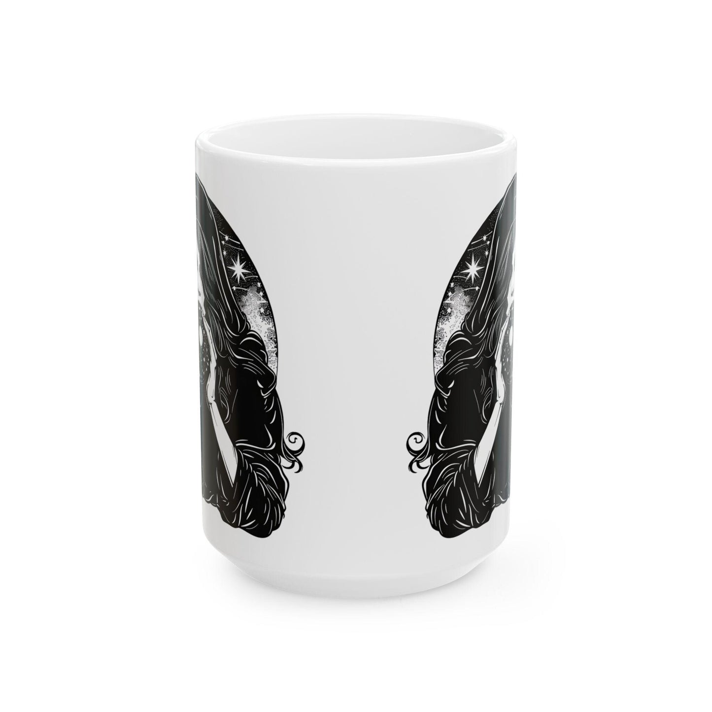 Mystic Fortune Teller Mug | Witchy Ceramic Coffee Cup (15oz)