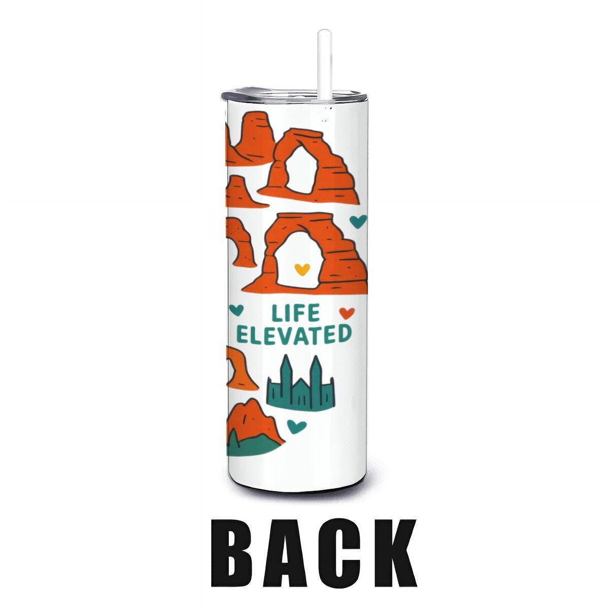 Utah Beehive State Stainless Steel Tumbler | Life Elevated Travel Cup