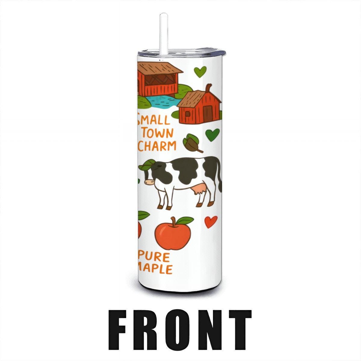 Vermont Travel Tumbler | Green Mountain Maple Syrup Design