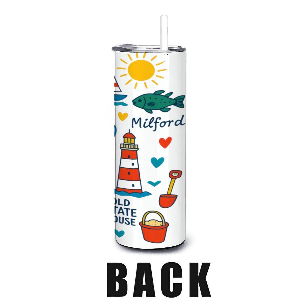 Delaware Coastal Adventure Tumbler | 20oz Insulated Stainless Steel Mug