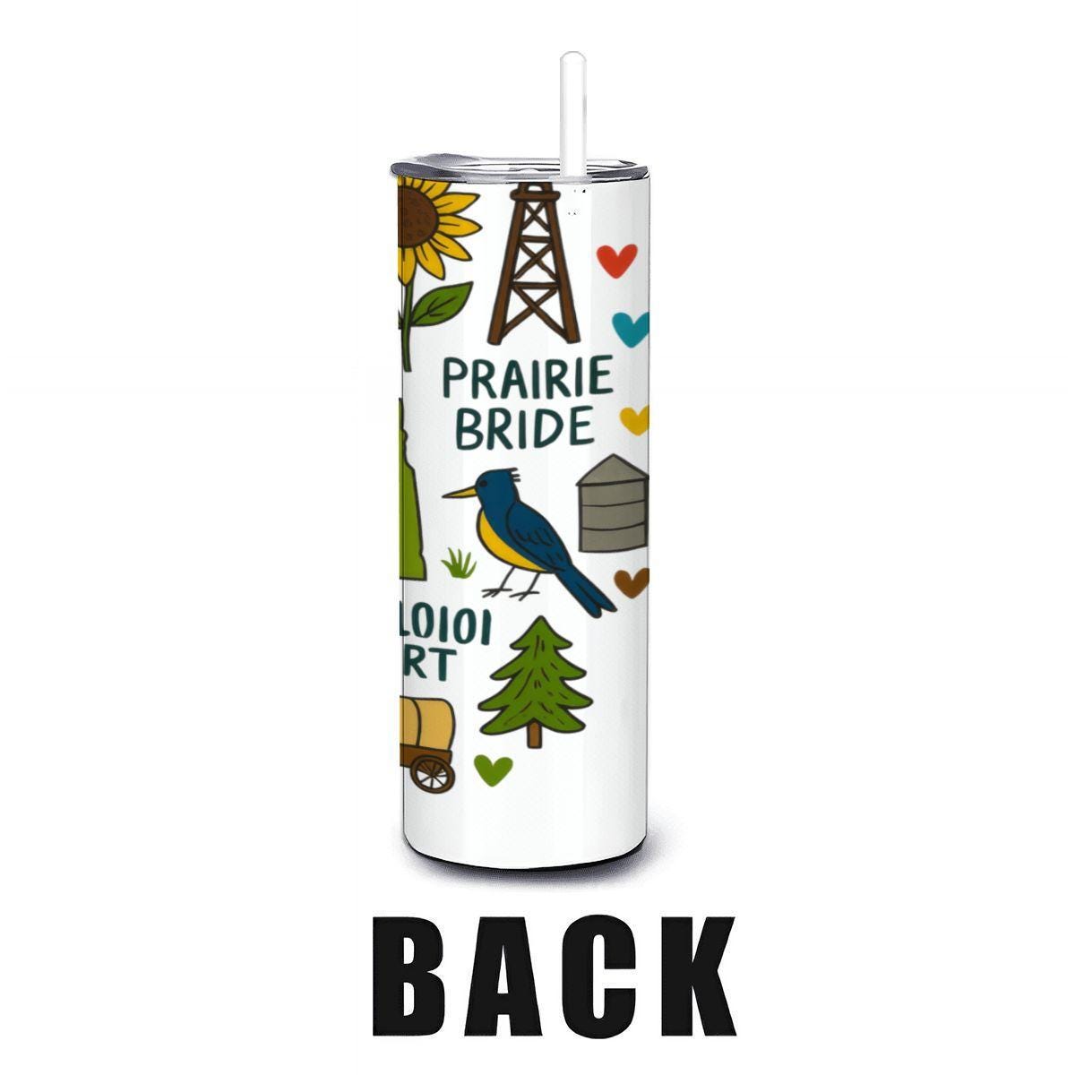 North Dakota State Pride Tumbler | Peace Garden State Travel Mug