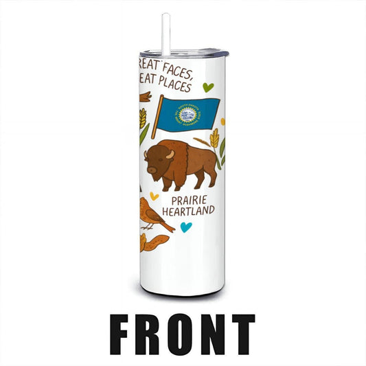 South Dakota Stainless Steel Tumbler | Mount Rushmore Travel Mug