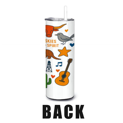 Texas Pride Tumbler | 20oz Stainless Steel Travel Mug
