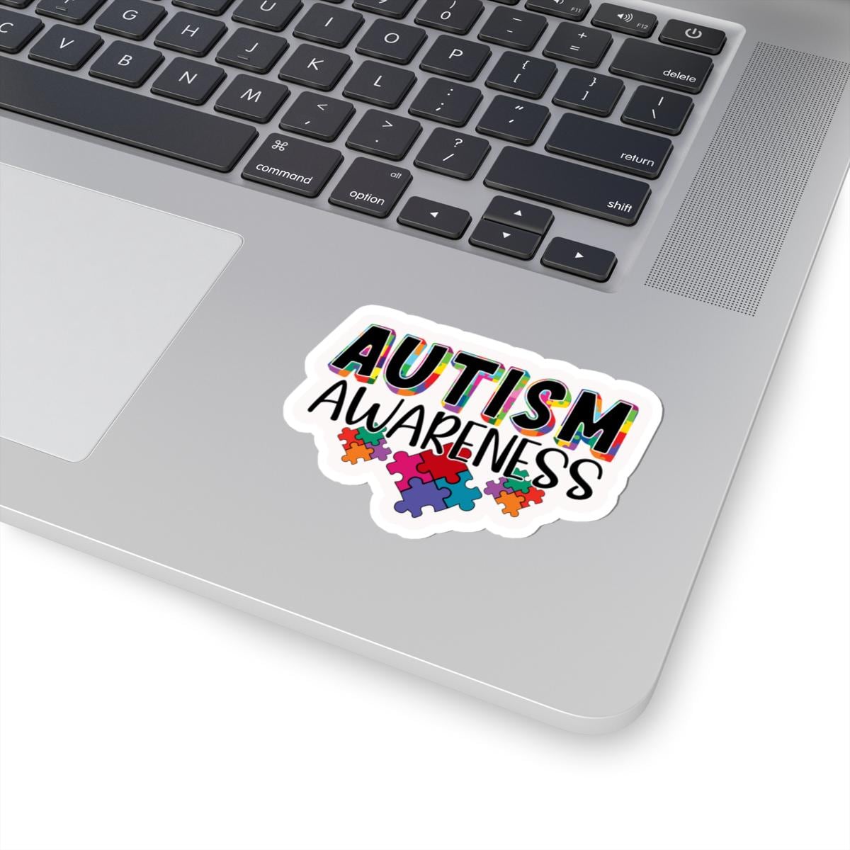 ColorFlow | Autism Awareness Vinyl Sticker | Bright Puzzle Pieces Inclusion Support Artwork