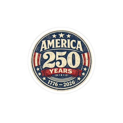 ColorFlow | America 250 Anniversary 1776 to 2026 Historic Patriotic Seal Vinyl Sticker