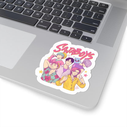 ColorFlow | Sataboys Kpop Inspired Anime Boy Band Art Vinyl Sticker