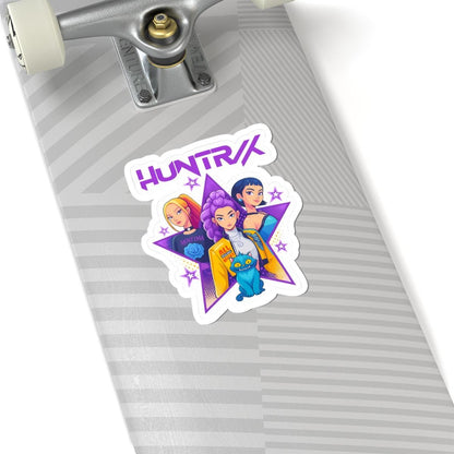 ColorFlow | Huntr K Fierce Kpop Girl Group Anime Star Design Vinyl Sticker