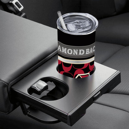 ColorFlow | Arizona Diamondbacks Inspired Fashion 20oz Skinny Stainless Steel Tumbler With Straw Bold Desert Baseball Drinkware