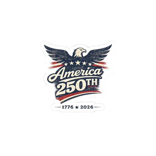 ColorFlow | America 250th Anniversary Patriotic Eagle Freedom Emblem Vinyl Sticker