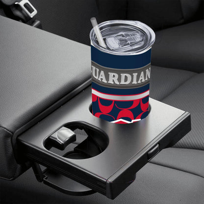 ColorFlow | Cleveland Guardians Inspired Fashion 20oz Skinny Stainless Steel Tumbler With Straw Bold Baseball Style Cup
