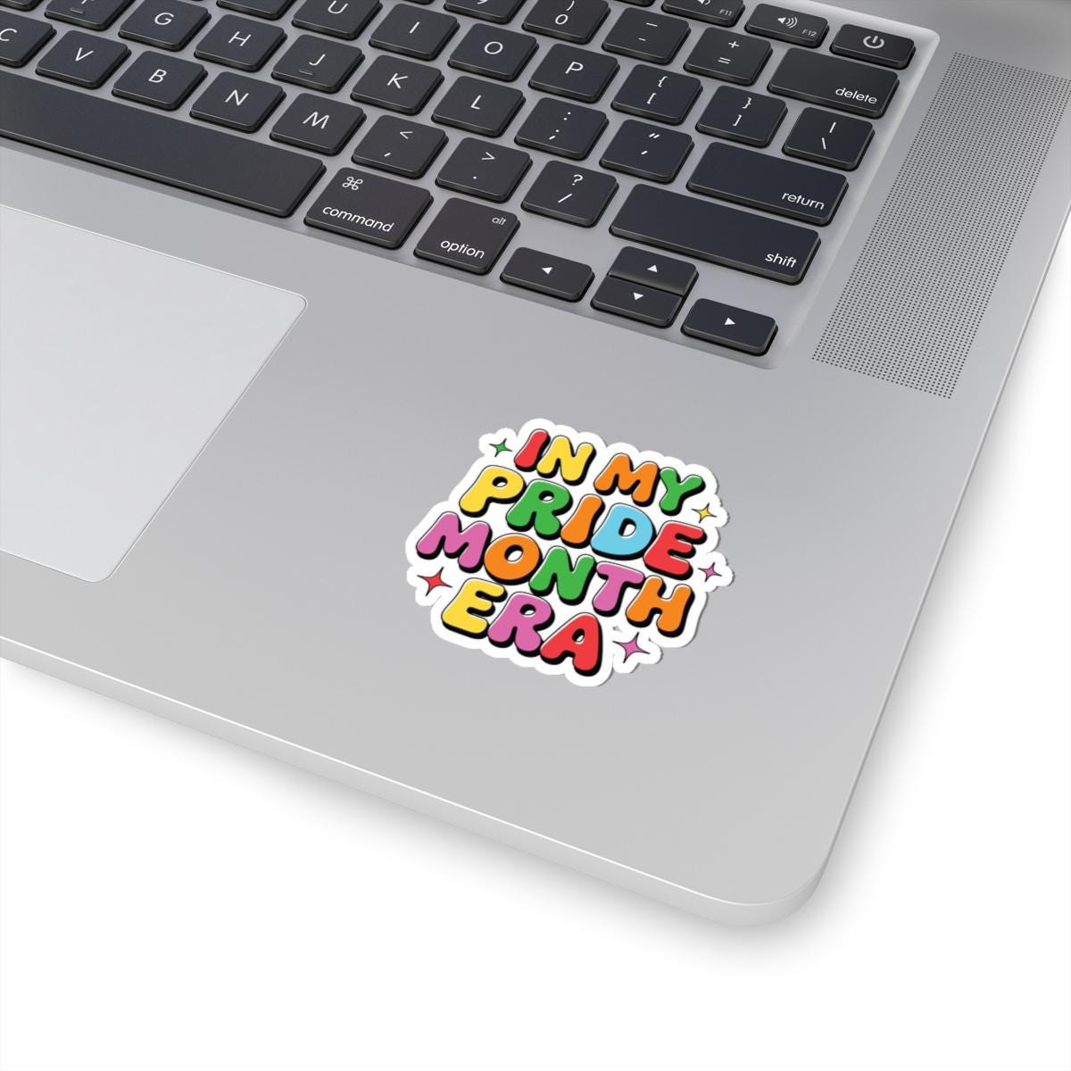 ColorFlow | In My Pride Month Era Sticker | Rainbow LGBTQ Glossy Vinyl Sticker | Queer Kiss Cut Sticker | Pride Month Laptop Decor Gift