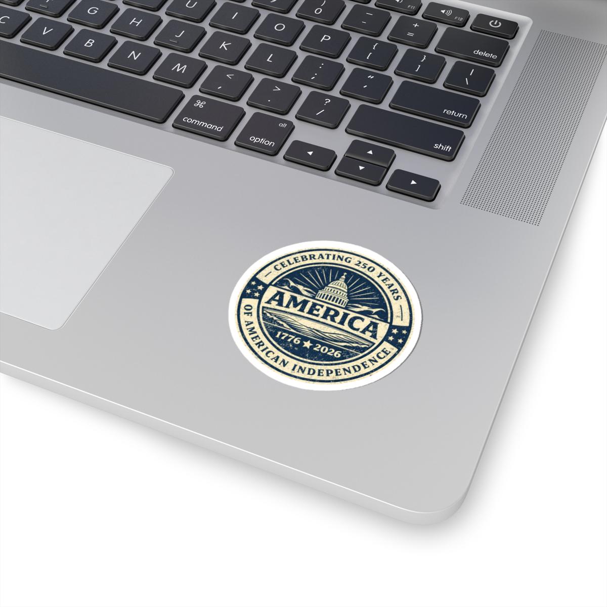 ColorFlow | Celebrating 250 Years of America Independence Patriotic Capitol Vinyl Sticker