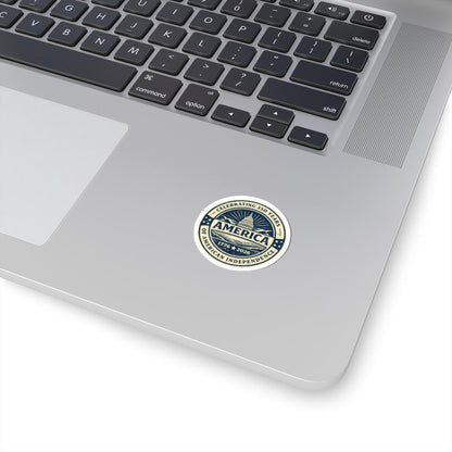 ColorFlow | Celebrating 250 Years of America Independence Patriotic Capitol Vinyl Sticker