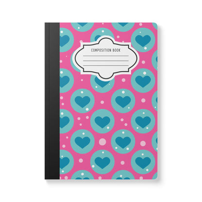 ColorFlow Blue Heart Notebook | Journaling, School, Creative Stationery