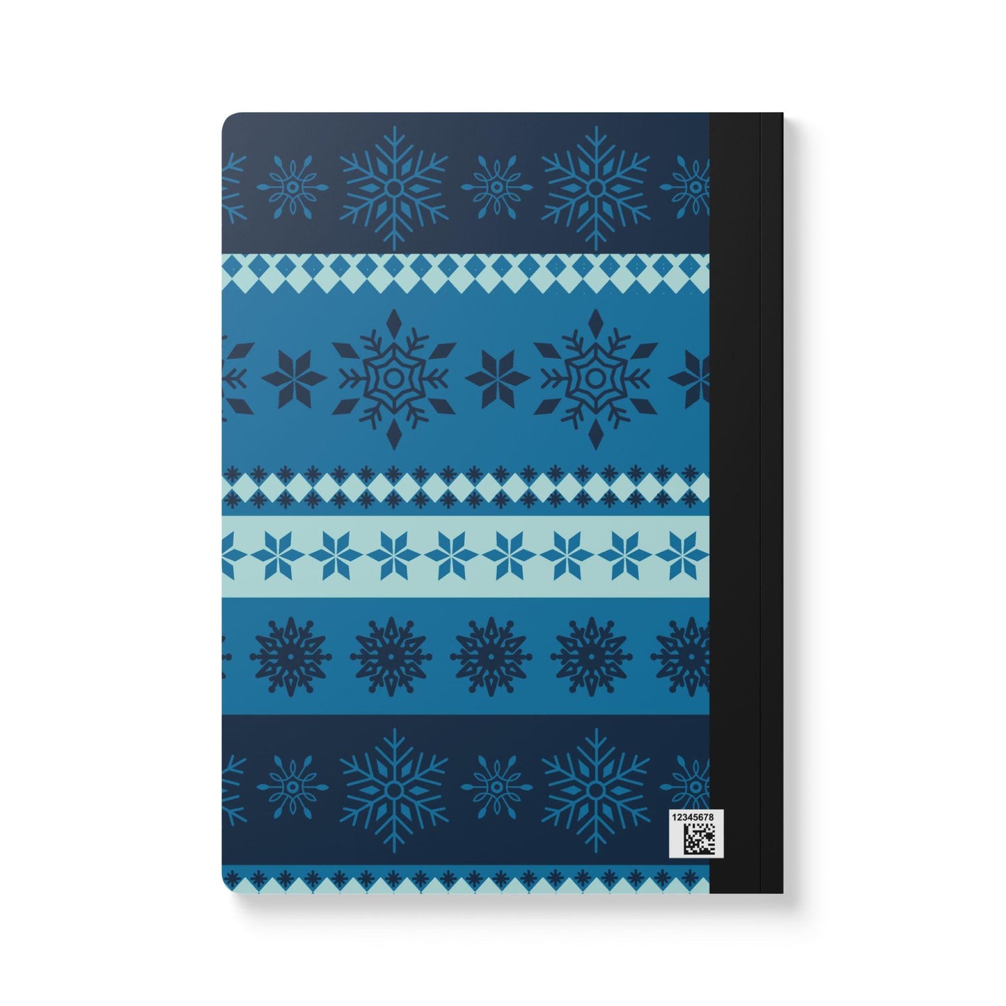 ColorFlow | Winter Snowflake Composition Notebook College Ruled Journal for School Office Writing and Journaling