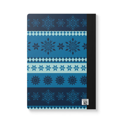ColorFlow | Winter Snowflake Composition Notebook College Ruled Journal for School Office Writing and Journaling