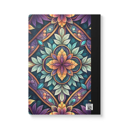 Ornate Mandala Garden Composition Notebook | Elegant Floral Journal (7.5x9.75 inches)