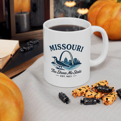 Missouri The Show Me State Mug | Gateway Arch Ceramic Coffee Cup