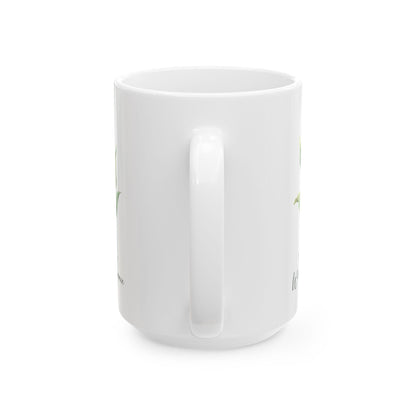 May Lily of the Valley Mug | Floral Botanical Coffee Cup (15oz)