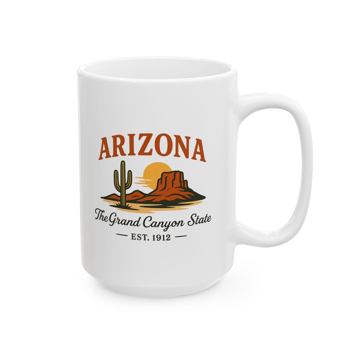 Arizona Grand Canyon State Mug | Desert Sunset Ceramic Coffee Cup