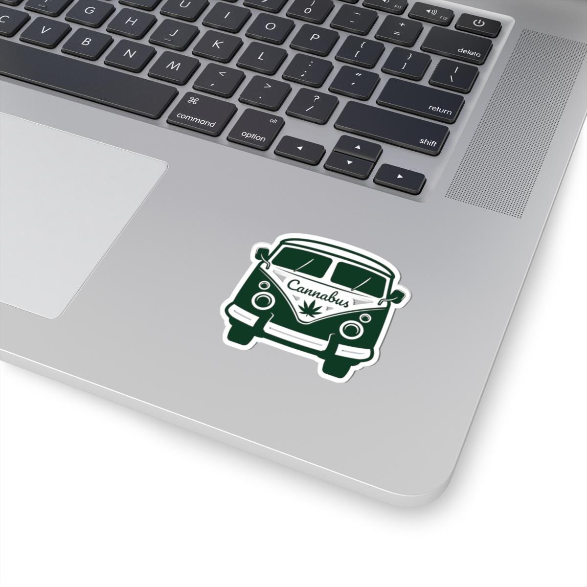 Cannabus Sticker | Retro Marijuana Van Decal, Waterproof Vinyl Stoner Gift
