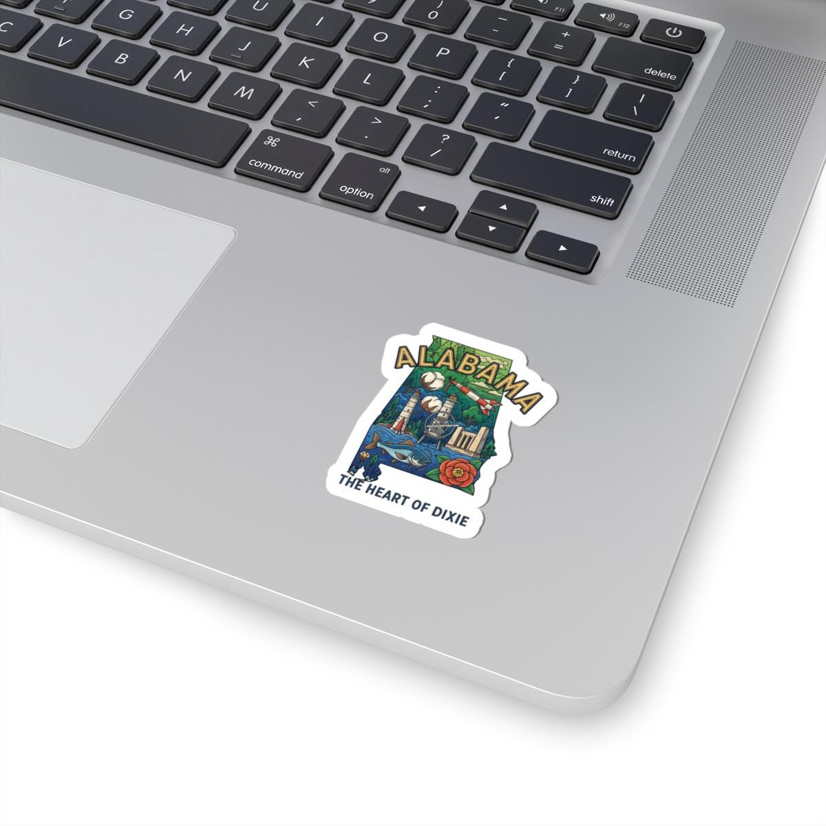 Alabama State Sticker | Waterproof Vinyl Decal for Laptops, Water Bottles
