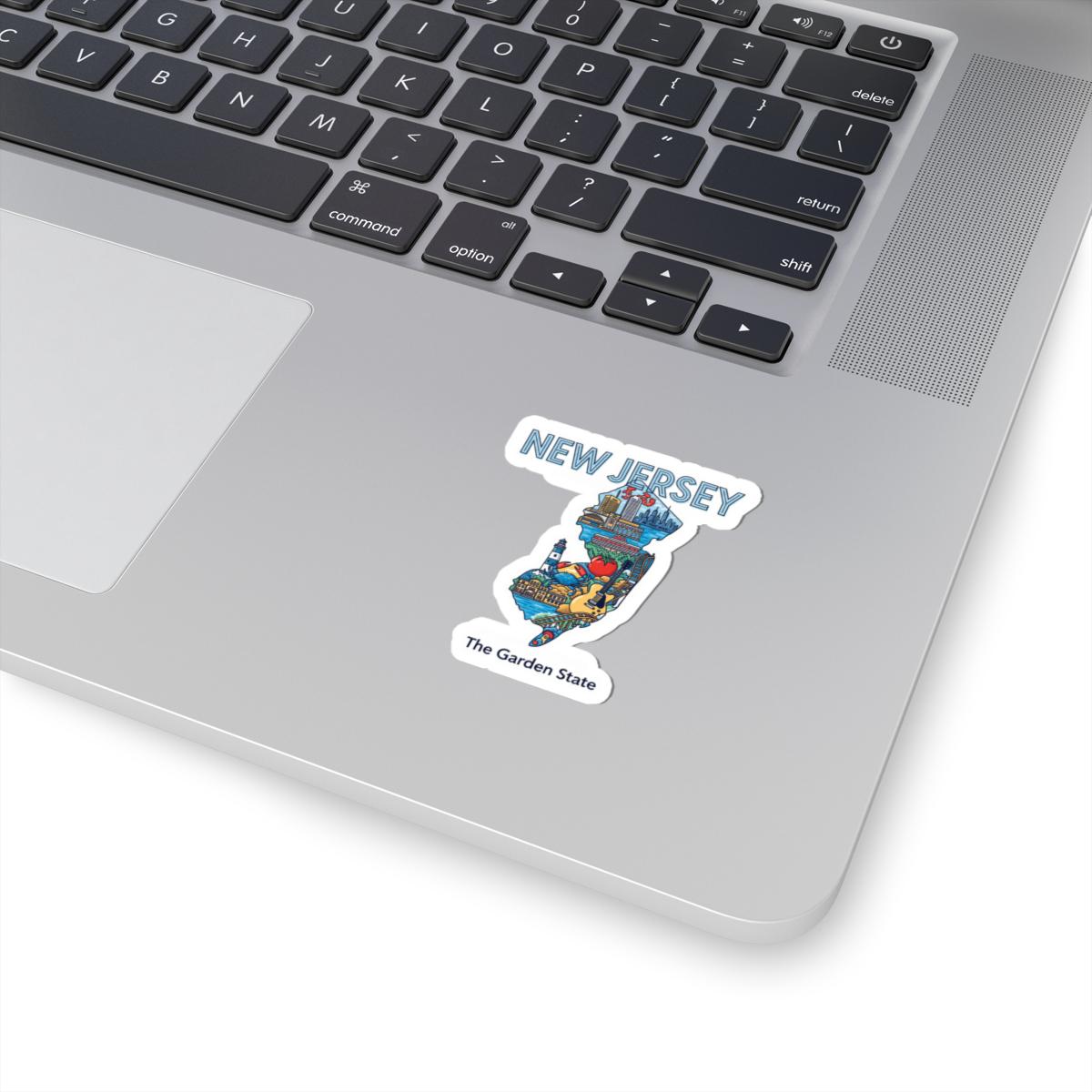 New Jersey Vinyl Sticker | Garden State Decal, Waterproof, Made in USA