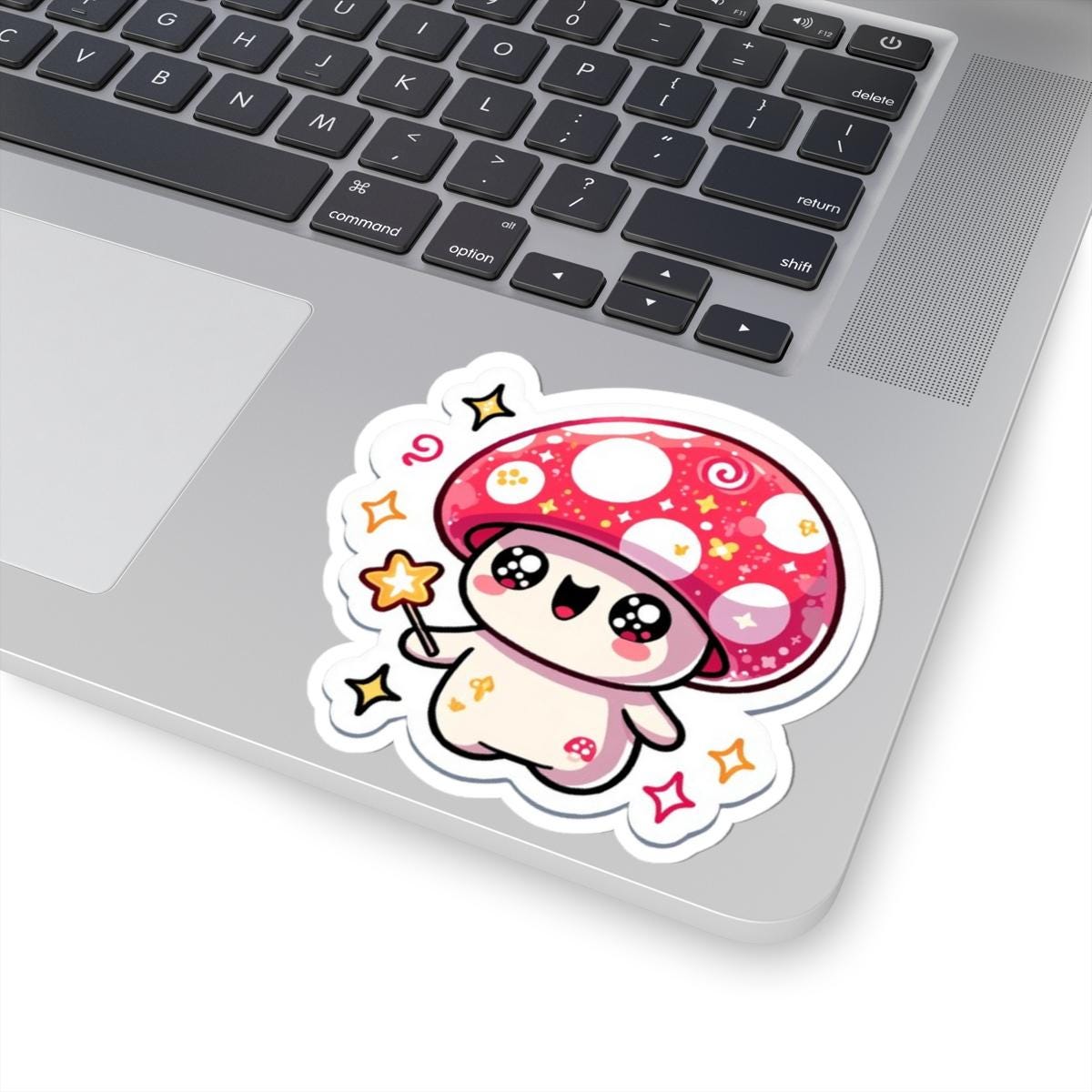 Magical Kawaii Mushroom Sticker | Fairycore Toadstool Vinyl Decal