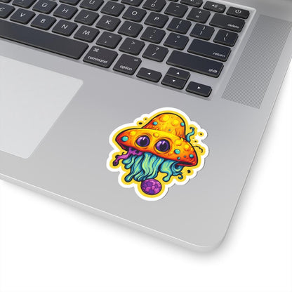 Psychedelic Mushroom Sticker | Waterproof Vinyl Art Decal (Glossy/Matte/Holographic)