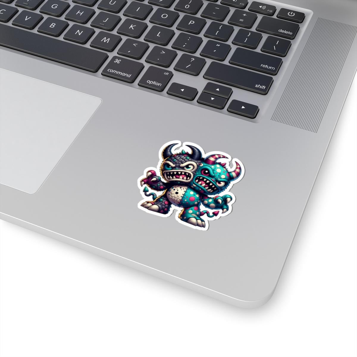 ColorFlow | Two Headed Monster Vinyl Sticker for Laptops Water Bottles Notebooks | Cool Art Decal | Unique Gift for All Ages