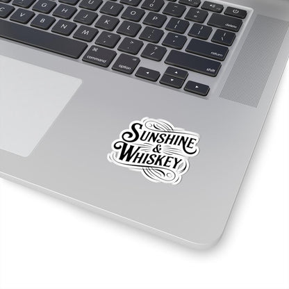 ColorFlow | Sunshine & Whiskey Retro Country Sticker | Western Boho Decal