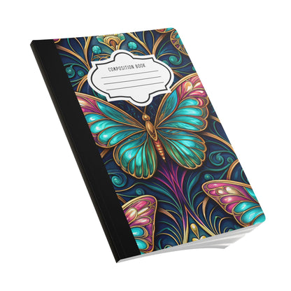ColorFlow Butterfly Composition Notebook | Art Journal for Writing, School, Inspiration