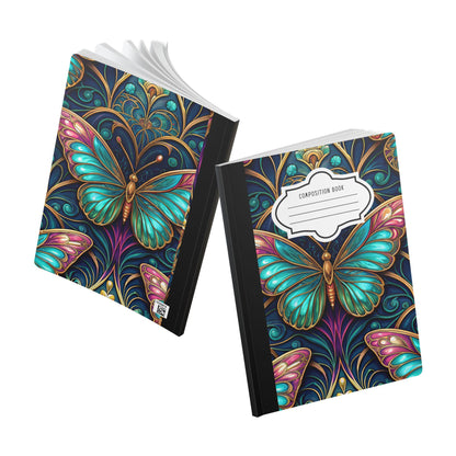 ColorFlow Butterfly Composition Notebook | Art Journal for Writing, School, Inspiration