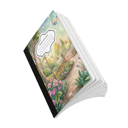 ColorFlow | Evening Glow Butterfly Composition Notebook College Ruled Journal for Students Writing and Journaling