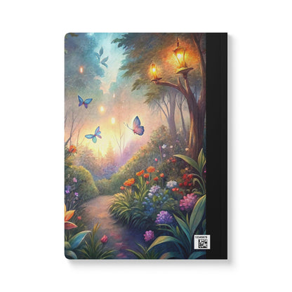 ColorFlow | Pastel Sky Butterfly Composition Notebook Watercolor Journal Aesthetic Writing Book for School or Office